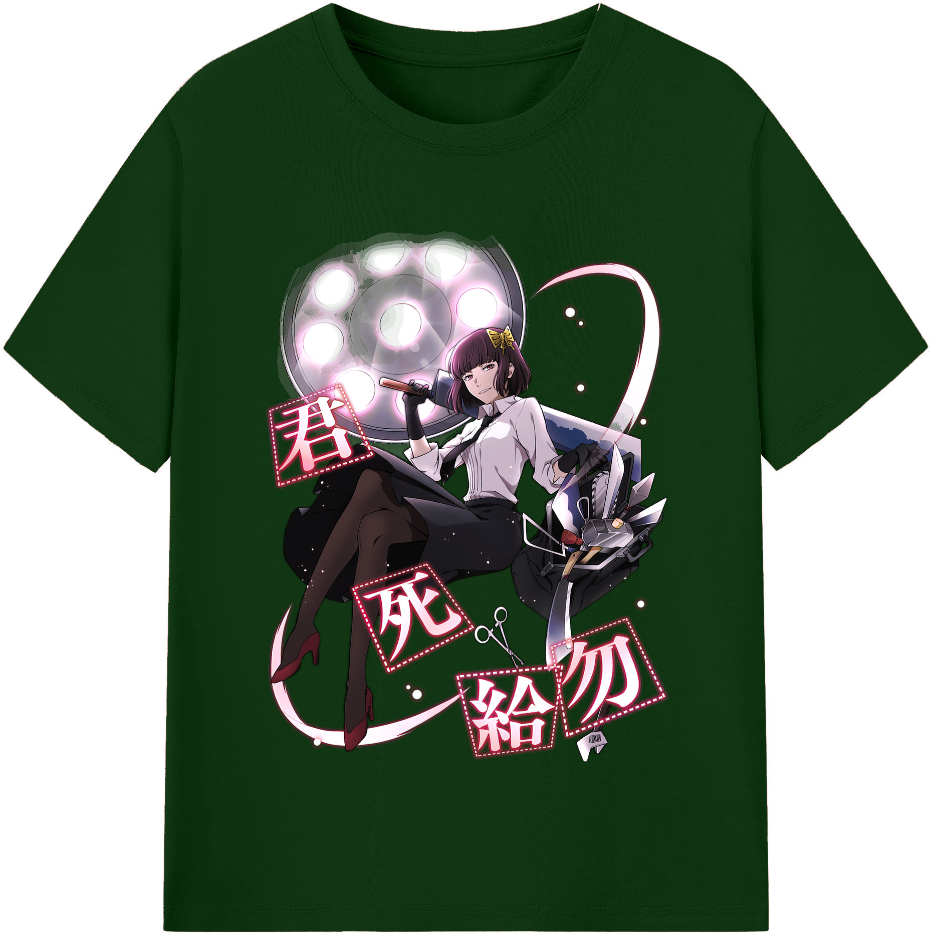 （画像用） 文豪ストレイドッグス Bungo Stray Dogs 綿100％半袖Tシャツ（フロントプリント）